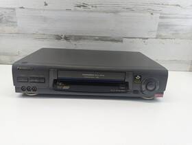 Panasonic Pv4660 Vcr Blueline Pv-v4660 Vhs Omnivision Hi-fi Mts Stereo Tested And Works