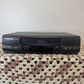 Panasonic Pv9450s Vhs Vcr Pv-9450s Blue Line Omnivision 4-head No Remote - Tested Works
