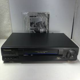 Panasonic Pv9661 Pv-9661 Vhs Vcr - Works Great With Instruction Manual