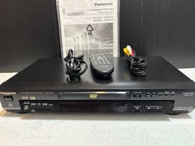 Panasonic Rv21 Dvd-rv21 Dvd Player With Remote Control