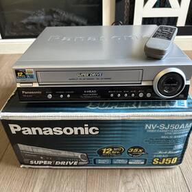 Panasonic Sj50 Super Drive Vhs Vcr 4 Head Player Recorder Multi System - Tested