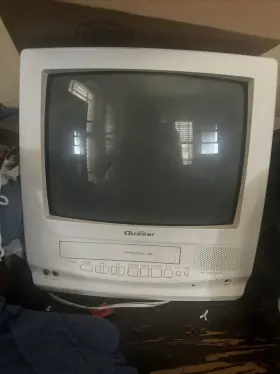 V1319w Panasonic Vintage Quasar Tv Vcr Vhs Omnivision No Remote