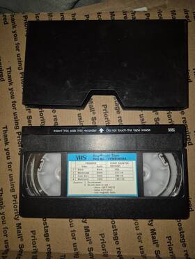 Panasonic Vfm8080h4 Vhs Ntsc Factory Alignment Tape Excellent Condition