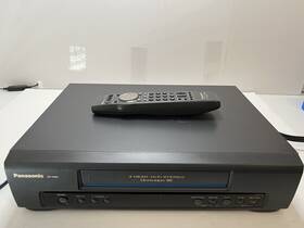 Panasonic Vgns4311 Pv-7453 Vcr 4 Head Hi-fi Stereo Omnivision Vhs Player With Remote - Works