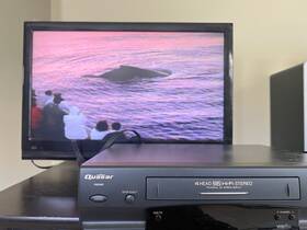 Panasonic Vhq580 Quasar Vcr 4 Head Hifi Vhs Video Cassette Recorder Player Japan