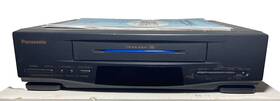 Panasonic Vr0211a Blue Line Vcr Vhs Player Pv-4401- With Manual