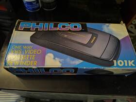 Philco 021835999383 Vintage Vhs Video Cassette Rewinder 101k Never Used In Box