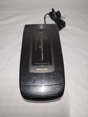 Philco 161853 Vhs Vcr Video Cassette Tape Rewinder For Parts Or Simple Repair Vintage