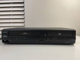 Philco Dvd3315v Dvd3315v/f7 Dvd Vcr Combo Player No Remote Tested