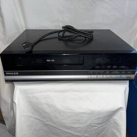 Philco Vt8720at01 Hq Vhs Vcr Vintage Recorder Tested Works Great. Rare