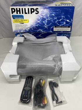 Philips 037849892565 Vr-960s Super Vcr S-vhs Et Hi-fi Stereo Turbo Drive New In Open Box