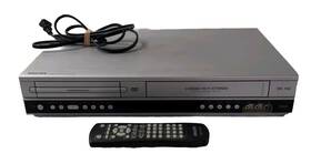 Philips Dup3340u Dvd/vcr Vhs Player Combo Dup3340u/17 With Remote Tested Working