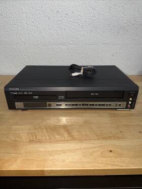 Philips Dvd740vr24 Dvd/vcr Combo Player - Tested No Remote