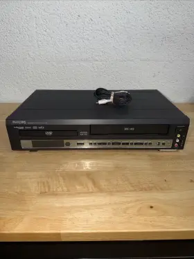 Dvd740vr24 Philips Dvd/vcr Combo Player - Tested No Remote