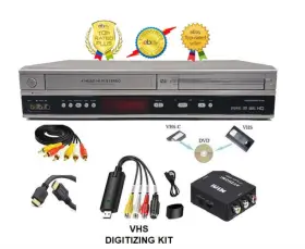 Dvp3050v Philips Dvd Vcr Transfer/convert Vhs To Digital File/dvd Av Usb Adapter Hdmi