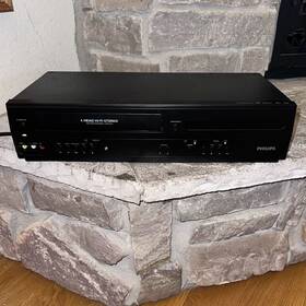 Philips Dvp3355v/f7 Mint 2014 Working Phillips Dvp-3355v/f7 Trilingual Dvd/vhs Combo Player Vcr