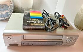 Philips Magnavox Mvr630 Vintage Mg21 Vcr Vhs 4 Head Recorder Works 1984 Video