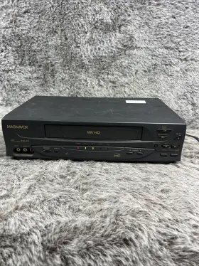 Vr601bmx21 Philips Magnavox Vhs Vcr 4 Head Hi-fi No Remote Working Read