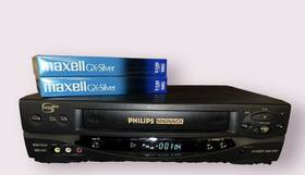 Philips Magnavox Vrz360 Phillips Vcr Plus 4 Head Vhs Player Tested No Remote Eb-14742