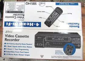 Svb106at Philips Sv2000 Sva106at 4 Head Vcr Hifi Stereo Vhs Player Brand New Sealed