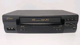 Philips Svai06at21 Video Vcr Vhs 4-head Hifi Cassette Recorder Sv2000 Tested Works