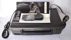 Sv2000 Philips Svb106 Vcr Vhs 4-head Hifi Video Cassette Recorder/player With Remote