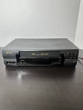 Philips Svb106at21 Sv2000 Vcr Vhs 4-head Hifi Video Cassette Recorder/player Svb106at21- No Remote