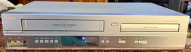 Philips Tc-w2 Dvp- 3150v Vcr Dvd Combo 4-head Player Vintage No Remote - Tested