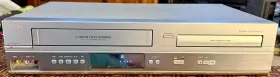 Tc-w2 Philips Dvp- 3150v Vcr Dvd Combo 4-head Player Vintage No Remote - Tested