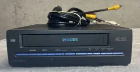 Vp115cat21 Philips Compact Vcr Ac-dc Power Supply Vintage Vhs Player Rare Htf