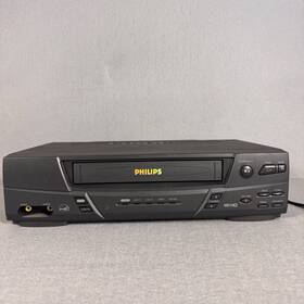 Philips Vr220cat21 Rare Vhs Cassette Recorder Player Vr220vcat1 Vcr Only Listing 2 Heads