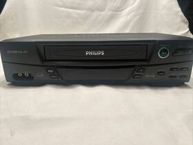 Philips Vr620cat21 Phillips Vcr 4 Head Hifi Vhs Video Cassette Recorder Player