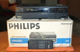 Vr6595 Philips Magnavox Hi Fi Stereo Vcr Including Remote