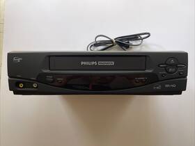 Philips Vra231at22 Magnavox Hq Vcr Plus Vhs Tape Player - No Remote Tested