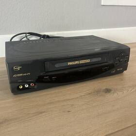 Philips Vra411at22 Magnavox Vra631at22 Vcr Vhs Video Cassette Recorder Black No Remote