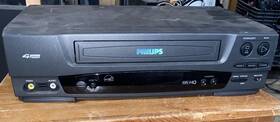 Philips Vrb413at22 Vcr 4 Head 19mm Vrb413at22. No Remote