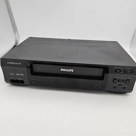 Philips Vrb611at22 Vhs Player Vcr 4 Head Hi Fi Tested Works