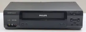 Vrb611at24 Philips 4-head Vcr Vhs Player Recorder - No Remote Tested