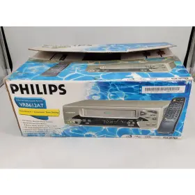 Vrb612at Philips Vcr Player 4 Head Hifi Stereo Vhs Recorder Lightly Used