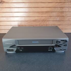 Philips Vrb612at22 Vcr 4 Head Hifi Vhs Video Cassette Recorder Player Tested