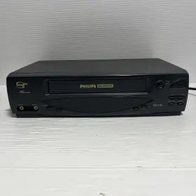 Vrz241 Philips Magnavox Vhs Tape Vcr Player No Remote - Tested And Working