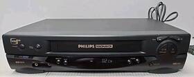 Philips Vrz244 Magnavox Video Cassette Recorder Vcr Vhs At01 - No Remote