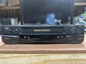 Philips Vrz264at Magnavox Vcr Tested Works Great No Remote