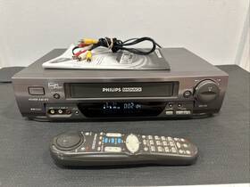 Philips Vrz464at01 Magnavox Vrz464 4 Head Stereo Vcr Player Recorder Vhs