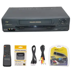 Vra-621at21 Phillips Magnavox Vhs Vcr Convert To Digital Usb Capture Av-hdmi Adapter