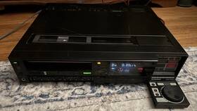 Pioneer Vx-90 Superbeta Hi-fi Betamax Vcr S-betamax Play/record Working - Rare