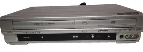 Py90vg Pye Video Vhs Vcr Cassette Dvd Combo Player Silver No Remote