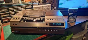 5150rw Quasar Vh Vintage Woodgrain Retro Vcr 1979 Tested And Working