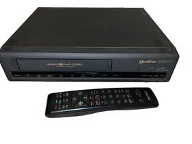 Quasar Vh425 4 Head Vcr Vhs Recorder Player Vh420 With Remote Needs Inch Repair