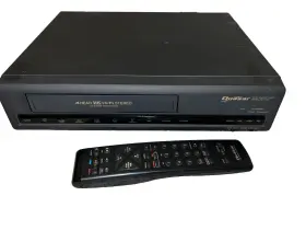 Vh420 Quasar Vh425 4 Head Vcr Vhs Recorder Player With Remote Needs Inch Repair